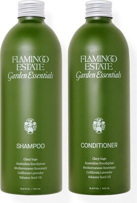 Flamingo Estate Rosemary & Tulsi Hair Duo