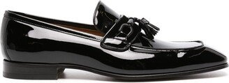 Bailey square-toe loafers