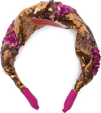 Sequin-Embellished Hairband