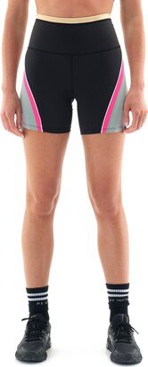 Division One Colorblock High Waist Bike Shorts