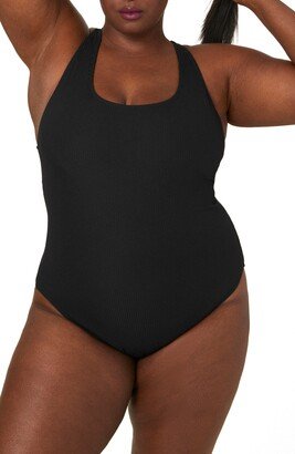 Andie Tulum Ribbed One-Piece Swimsuit