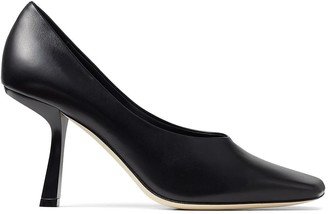 Marcela 85mm square-toe pumps