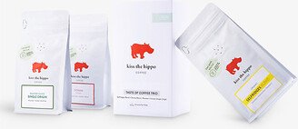 Kiss The Hippo Taste of Coffee Gift box of Three Ground Coffee Blends