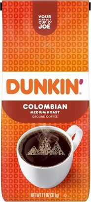 Dunkin' Donuts Dunkin' 100% Colombian Ground Coffee Medium Roast - 11oz