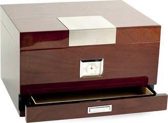 Walnut 60-Cigar Humidor