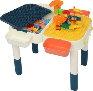 Kids Activity Table Set, Multi Activity Table Set with Storage Area