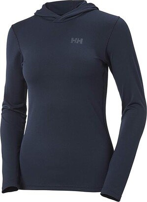 HH Lifa Active Solen Hoodie (Navy) Women's Clothing