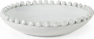 Off White Ceramic Centerpiece Bowl - 15.75