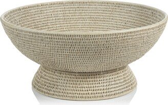 Surbiton Large Rattan Footed Bowl - 24