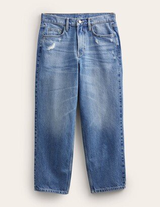 High Rise Tapered Jeans