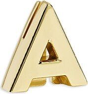 Initial Gold Plated Notebook Charm