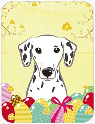 BB1892LCB Dalmatian Easter Egg Hunt Glass Cutting Board