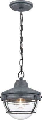 Artistic Home & Lighting Artistic Home Eastport 9'' Wide 1-Light Outdoor Pendant-AA