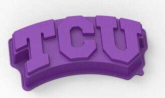 MasterPieces FanPans NCAA TCU Horned Frogs Team Logo Silicone Cake Pan