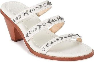 Estelle Studded Slide (White) Women's Shoes