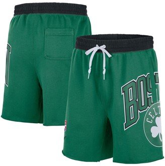 Men's Kelly Green Boston Celtics 75th Anniversary Courtside Fleece Shorts