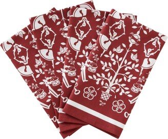 Vern Yip by Christmas Carol Napkin - Set of 4