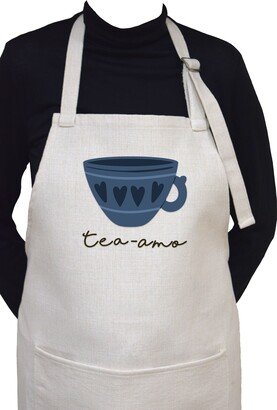 Tea-Amo | Te Amo Adjustable Neck Apron With Large Front Pocket