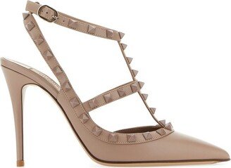 Garavani Rockstud Ankle-Strap Pumps