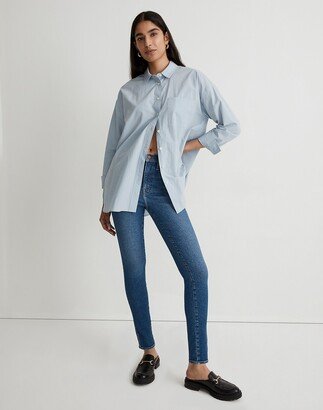 Petite 10 High-Rise Skinny Jeans in Eardley Wash