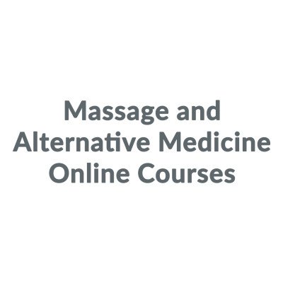 Massage And Alternative Medicine Online Courses Promo Codes & Coupons