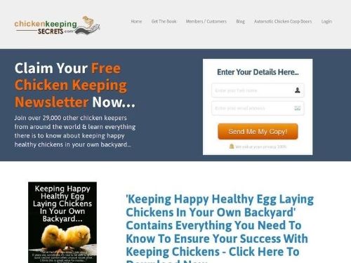 Chickenkeepingsecrets.com Promo Codes & Coupons