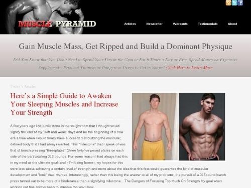 Musclepyramid Promo Codes & Coupons