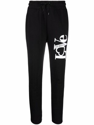 Logo-Printed Joggers-AA