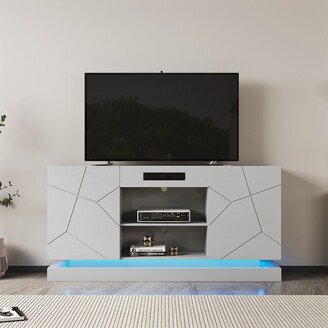 TV Stand with bluetooth speaker