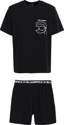 Ikonik 2.0 Pkt Short Pj Set Sleepwear Black