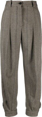 Aniston cashmere high-waisted trousers