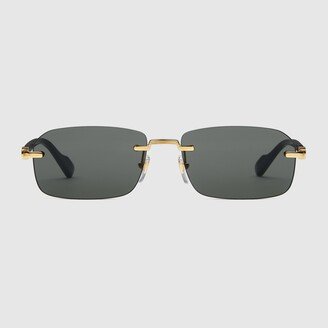 Rectangular frame sunglasses-DL