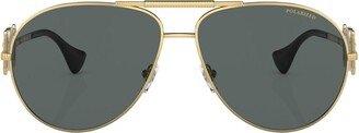 Medusa-head polarised sunglasses