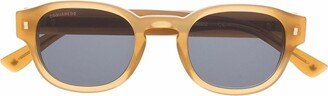 Round-Frame Sunglasses-AJ