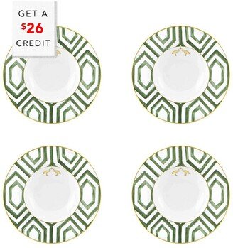 Amazonia Soup Plates (Set Of 4) With $26 Credit