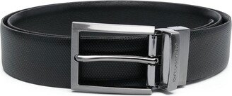 Buckle-Fastening Leather Belt-AP