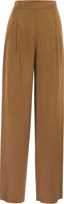 High-Waisted Wide-Leg Pants-AA