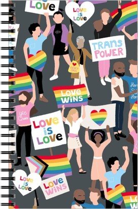 Notebooks: Pride Lgbtq Rainbow Flag Notebook, 5X8, Multicolor