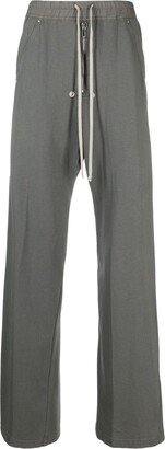 Geth drawstring-waist flared trousers