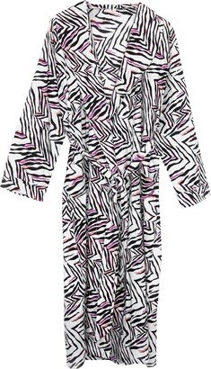 Inara Indian Cotton Savannah Print Robe