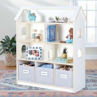 EdQ Dollhouse Bookcase - White
