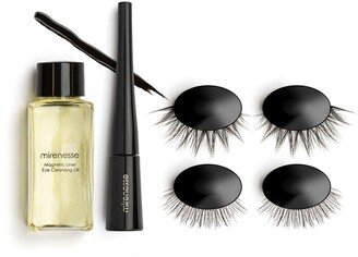 Magnomatic Magnetic Eyeliner w/ Reuseable Magnetic Lashes Day & Night Kit - Natural Audrey