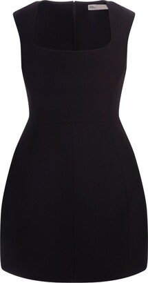 Square Neck Sleeveless Mini Dress