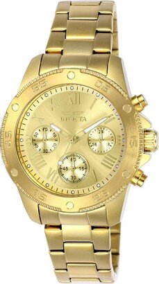 Women's 21731 Wildflower Analog Display Quartz Gold Watch