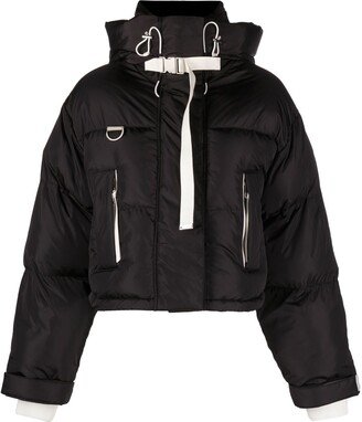 Willow cropped puffer jacket