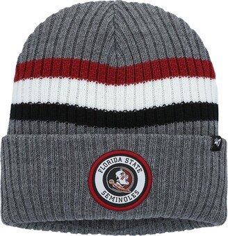 Men's Charcoal Florida State Seminoles Highline Cuffed Knit Hat