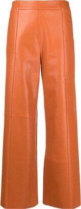 Chroma leather trousers