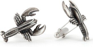 Tomerm Jewelry Silver Lobster Cufflinks