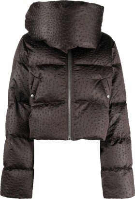 Funnel-Neck Puffer Jacket-AC