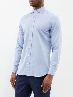 Cotton-blend Twill Shirt